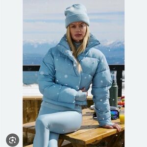 ALO Yoga Gold Rush Puffer - Celestial blue (Medium) Sold out color